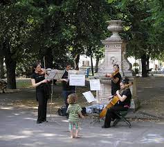 Sonata form is characterized by tonal movement and consists of an exposition, development and recapitulation section. Classical Music Wikipedia