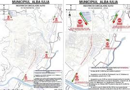 Lista strazilor din alba iulia, harta rutiera alba iulia, harta principalelor strazi din alba iulia. Harta RestricÈiilor De CirculaÈie In Alba Iulia De Ziua NaÈionalÄ A Romaniei StrÄzile Care Vor Fi Inchise Alba24