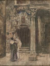 29.07.19 not only art 1. Pierrot And Woman Embracing Walter Richard Sickert C 1901 Tate