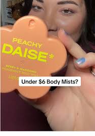 Peachy Daisy E Body Mist