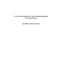 El libro del desasosiego pdf. Pdf Tesis El Motivo Del Doble En El Libro Del Desasosiego De Fernando Pessoa Carolina Arevalo Academia Edu