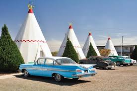 The rooms are built in the form of tipis, mistakenly referred to as wigwams. Petrified Park Stop In Holbrook Arizona