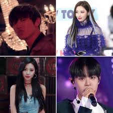 I Ve Lost Count Of How Many Kpop Stars Have Experimented With Hair Tinsel This Year Among The Dozens Of Looks There Are Beauty Pop Hair Tinsel Kpop Hair