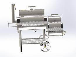 16 Classic All Stainless Steel Offset Smoker By Stable Inc Offset Smoker Smart Home Security Home Security