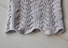This stitch pattern is divisible by 18. Feather And Fan Out Top Knit Baby Sweater Pattern The Snugglery
