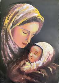 print of acrylic painting “love” by Leona