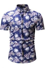 Short sleeve with black cotton background and a stand out white print 100% printed cotton poplin button down (updated collar) gently tailored and perfect to go back to work you can pair this subtle floral with your favourite jeans or khakis! Summer Tropical Floral Leaf Pattern Short Sleeve Slim Fit Button Up Shirt Takeluckhome Com