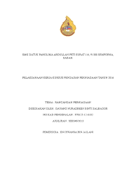 03 january 2021 / halijah baginda. Proposal Pp 2016 Docx