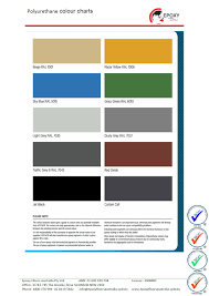 Polurathane Colour Chart Epoxy Flooring Australia