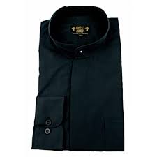 You can shop for clergy robes, vests, shirts, rabats, clergy collars, religious design cufflinks and more. Buy Mercy Robes Mens Black Long Sleeve Standard Cuff Full Neckband Collar Clergy Shirt Online In Belgium B079swf1g5