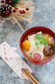 Ozoni Kansai Mochi Soup Recipe Japanese Food Traditional Japanese New Year Food Easy Japanese Recipes