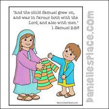 Use large roll craft paper. Bible Crafts Samuel And Hannah