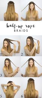 Cute Heatless Hairstyles For School Heatless Hairstyles Braided Half Updo Medium Hair Styles