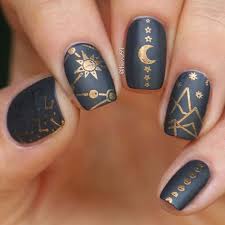 45 Cool Matte Nail Designs To Copy In 2019 Page 4 Of 4 Stayglam Galaxy Nail Art Matte Nails Design Simple Nails