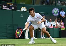 Get the latest news, stats, videos, and more about tennis player cristian garin. Wimbledon Novak Djokovic Cruises Into Quarter Finals After Beating Cristian Garin Less Daily
