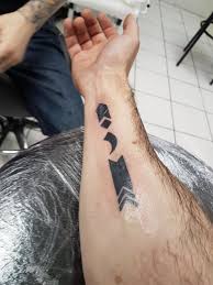 Soulmate au where everybody is born with a simple tattoo on their wrist. Arrow Tattoos For Men 66 Cool Designs With Meaning