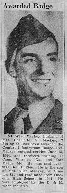 They're in the Service, a scrapbook of WWII Clippings (part 3)