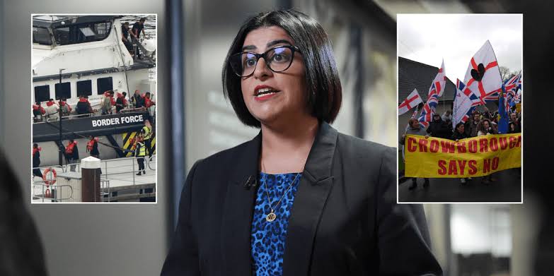 Migrant crisis: Shabana Mahmood threatens to spread asylum seekers 'fairly'  across Britain despite national fury