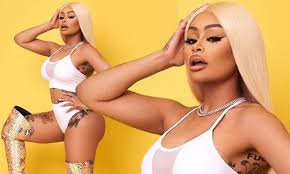 Her popularity erupted when the hip hop/ rap singer drake dropped her name in the song she attended henry e. Blac Chyna Poses In A Tank Top And Undies With Gold Boots Daily Mail Online