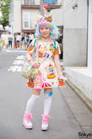 Colorful Harajuku Decora Fashion W 6 Dokidoki Mikazuki Momoko Panda Harajuku Outfits Harajuku Fashion Street Japan Fashion