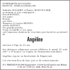 The holiday home has garden views and is 39 km from. Deces De Mademoiselle Angeline Ravelet 15 08 2017 Fr Fr Annonce Necrologique 228990