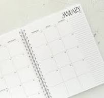5 Year Large Monthly Spiral Planner - 2 Pages per Month - Etsy