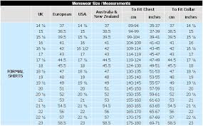 Pin By Fashion Brobot On Size Charts And Measurement Guides