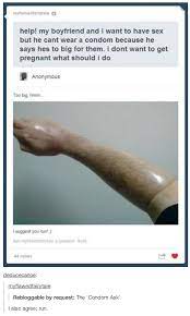 The Condom Ask Tumblr Know Your Meme