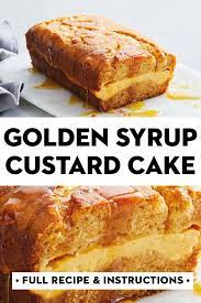 Nanna S Golden Syrup Custard Cake Recipe Custard Cake Recipes Baking Recipes Sweet Cooking