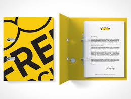 Download Double Ring Hardcover Binder Folder Psd Mockup Psd Mockups