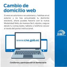 Conoce cómo solicitar el cambio de domicilio electoral para elecciones 2021 en línea. Ahora Puedes Cambiar Tu Domicilio Electoral En Linea Ingresa A Www Cne Gob Ec Y Sigue Las Indicaciones Consulado Del Ecuador En Londres Consulate Of Ecuador In London Facebook