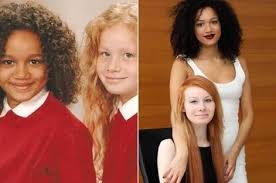 Sheep and goats have curly hair, which is usually called wool. What Would A Child Of A Redhead Mother And Black Father Most Likely Look Like Quora