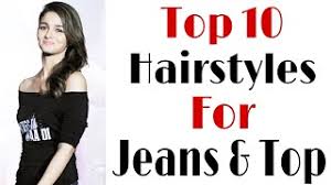 Top 10 Hairstyle For Jeans Top Hair Style Girl Easy Hairstyles Trendy Hairstyles Youtube
