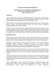 Maybe you would like to learn more about one of these? Contoh Karya Ilmiah Pendidikan