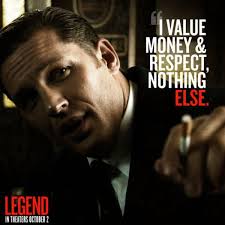 I think Legend is the best film about the Krays,