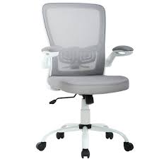 Desk and chair sets with keyboard trays and cable management features are ideal for work areas that include desktop or laptop computers. Office Chair Ergonomic Cheap Desk Chair Mesh Computer Chair Back Support Mid Back Executive Chair Task Rolling Swivel Chair For Back Pain Grey Walmart Com Walmart Com