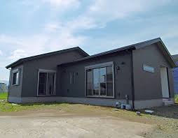 子育て世代 平屋で暮らす贅沢 ニチハ コルモストーン調v フォンドmgダーク アイフルホーム 住宅建築 平屋外観