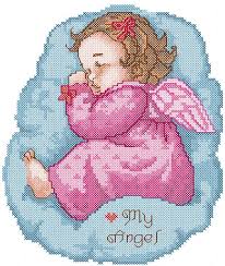 Maybe you would like to learn more about one of these? Cute Sleeping Angel Cross Stitch Free Embroidery Design Cross Stitch Machine Embroidery Community