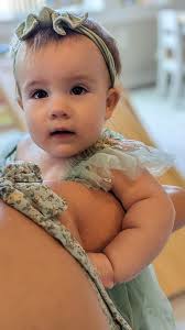 My hurricane girl. I'm remembering all the excitement of the day you came  into the world and into our lives. The day you turned our lives inside out.  I can't believe you've been smiling at us for one ...