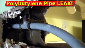 If you do not include a picture / video than please elaborate more in the description. How Polybutylene Piping Grey Pipes Caused Plumbing Leaks Mold Inside Wall Youtube