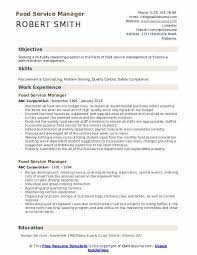 Use this sample cover letter and a targeted resume to stand out from the crowd. Food Service Manager Resume Samples Qwikresume