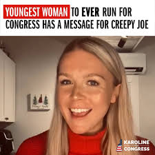 I’m running to be the youngest elected woman EVER elected to Congress and  I’m going to STOP Joe Biden from destroying our country., I want to FIGHT  for you but I need your help to get there first. , ...