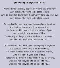 Bird Bird Bird Bird Is The Word Lyrics Carpenters Close To You Lyrics Close To You Lyrics Music Words Lyrics