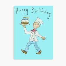 You are a gift to the world. Happy Birthday Chef Poster By Andylanhamart Redbubble