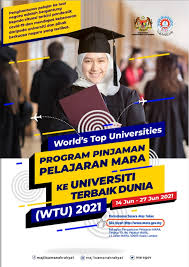 Check spelling or type a new query. Permohonan Program Pinjaman Pelajaran Boleh Ubah Mara Ke Universiti Terbaik Dunia Wtu 2021 Permohonan Online 2021