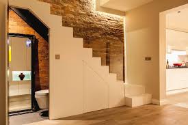 Can be stored in plastic boxes with old storage items under the stairs., if you have a small kitchen, you can use your washing machine under the stairs, which put stuff suitcases, you want to save. Under Stairs Storage To Maximize The Space From Your House