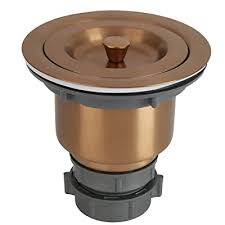 In stock & ready to ship. Buy Lqs Kitchen Sink Drain Assembly 3 1 2 Inch Kitchen Sink Strainer And Stopper With Deep Removable Waste Basket Stainless Steel Sink Basket Strainer With Drain Assembly Copper Colour Online In Indonesia B08h4zzsqk