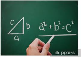 If your walls are huge and are painted of one color, the. Poster Satz Des Pythagoras Pixers Wir Leben Um Zu Verandern