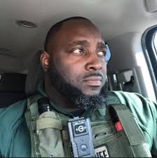 Can someone edit these photos of a police officer to make them more special?