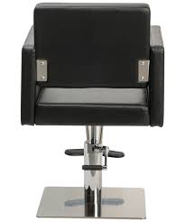 Die cast aluminium base with polished finish. Aria Modern Salon Styling Chair On Square Base Buy Rite